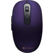 Canyon Mouse Wireless Canyon 2 in 1, Bluetooth/USB, 1600 DPI, Violet