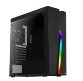 Carcasa Aerocool Bolt RGB, MidTower (Negru)