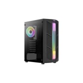 Carcasa Aerocool Prime aRGB, Mid Tower, Tempered Glass (Negru)