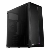 Carcasa Aerocool Split, MidTower, Tempered Glass (Negru)