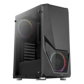 Carcasa Aerocool Zauron, ATX, Mid Tower, fara sursa, fixed RGB