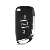 Carcasa Cheie Auto Techstar® Citroen DS3, Peugeot 207,307, 407, C2, C3, C4, C5, C6, C8, cu 3 Butoane, HU83