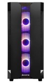 Carcasa Chieftec GS-01B-OP, Middle Tower, RGB, Tempered Glass (Negru)