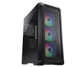 Carcasa Cougar Archon 2 Mesh RGB, MidTower, Panou lateral transparent (Negru)