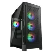 Carcasa Cougar Duoface PRO RGB, Middle Tower, Fara sursa, ATX, E-ATX (Negru)