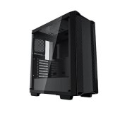 Carcasa DeepCool CC560 Limited V2, Middle Tower, Fara sursa, Fara ventilatoare, ATX (Negru)