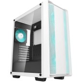 Carcasa DeepCool CC560 WH V2, Mid-Tower, fara sursa, ATX (Alb)