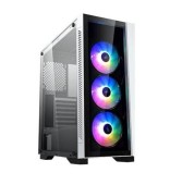 Carcasa Deepcool MATREXX 55 V3, Mid Tower, Tempered Glass (Alb)