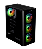 Carcasa PRO GAMING BLAZE ARGB, Mid Tower (Negru)