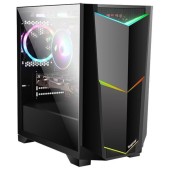 Carcasa Segotep Ares, Mini Tower, fara sursa, mATX, Negru