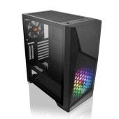 Carcasa Thermaltake Commander G32, Mid Tower, Tempered Glass, iluminare aRGB (Negru)