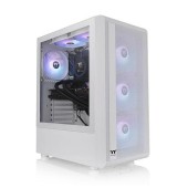 Carcasa Thermaltake S200 Tempered Glass, iluminare aRGB Snow