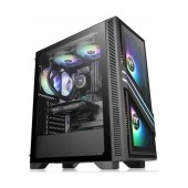 Carcasa Thermaltake Versa T35 Tempered Glass RGB, Middle Tower(Negru)