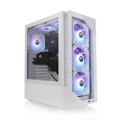 Carcasa Thermaltake View 200 Tempered Glass, aRGB Snow