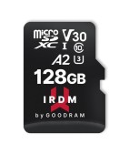 Card de memorie GOODRAM IRDM M2AA, 128GB, microSDXC, V30, UHS-I U3, A2, Adaptor SD inclus