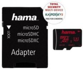 Card de memorie Hama micro SDXC 64GB, UHS-I + Adaptor