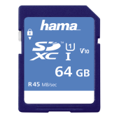 Card de memorie Hama SDXC 64GB, Clasa 10