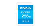 Card de memorie Kioxia Exceria LNEX1L256GG4, 256GB, SDXC, Clasa 10, UHS-I U1