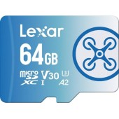 Card de memorie Lexar FLY LMSFLYX064G-BNNNG, 64GB, microSDXC, Clasa 10, V30, UHS-I U3, A2