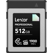 Card de memorie Lexar Professional DIAMOND, 512GB, CFexpress, Type B, PCI Express 3.0