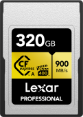 Card de memorie Lexar Professional GOLD LCAGOLD320G-RNENG, 320GB, CFexpress Type A