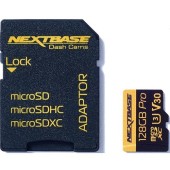 Card de memorie Nextbase micro SD 128GB U3 clasa 10+ Adaptor SD, compatibil camere auto DVR