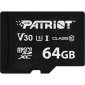 Card de memorie Patriot VX Series, 64GB, MicroSDHC, V30, Clasa 10, UHS-I U3