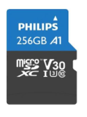 Card de memorie Philips FM25MP65B/00, MicroSDXC, 256GB, Clasa 10, UHS-I U3 + Adaptor SD