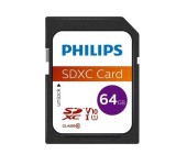 Card de memorie Philips FM64SD55B/00, SDXC, 64GB, Clasa 10, UHS-I U1