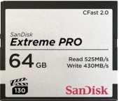 Card de memorie SanDisk Extreme PRO SDCFSP-064G-G46D, CFast 2.0, 64GB