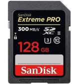 Card de memorie Sandisk Extreme PRO, SDXC, 128GB, Clasa 10, UHS-II U3