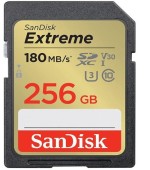 Card de memorie SanDisk Extreme SDSDXVV-256G-GNCIN, SDXC, 256GB, UHS-I U3, Clasa 10, V30