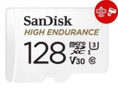 Card de memorie Sandisk High Endurance Video microSDXC, 128GB, Clasa 10, U3, Adaptor microSD