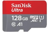 Card de memorie SanDisk Ultra microSDXC, 128GB, UHS-I, 140MB/s + Adaptor SD