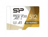 Card de memorie Silicon Power Superior Pro microSDXC, 512GB, Clasa 10, UHS-I, U3, V30, Adaptor microSD