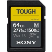 Card de memorie, Sony, SDXC Sony SF-M Tough de 64 GB CL10 U3 V60 (SFM64T.SYM)