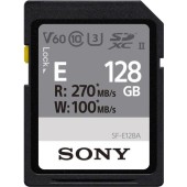 Card de memorie Sony SFE128A, 128GB, SDXC, Clasa 10, UHS-II U3, V60