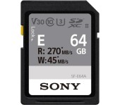 Card de memorie Sony SFE64A, 64GB, SDXC, UHS-II U3, Clasa 10, V30