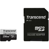 Card de memorie Transcend USD350V, 256GB, microSDXC, Clasa 10, UHS-I U1, V30