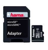 Card memorie Micro-SDHC Hama 32GB, Adaptor, Class 10 