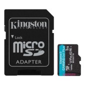 Card memorie MicroSDXC Kingston Canvas Go! Plus, 1 TB, Clasa 10, UHS-I U3, V30, A2