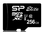 Card memorie Silicon Power microSDXC, 256GB, Clasa 10, UHS-1 + Adaptor microSD