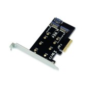 Card PCIe Conceptronic EMRICK04B, M.2 SATA, M.2 NVMe