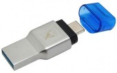 Card Reader Kingston MobileLite Duo 3C FCR-ML3C, USB 3.1 (Argintiu)