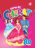 Carte de colorat A4 80 pagini pentru fetite Volumul II