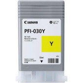 Cartus cerneala Canon PFI-030Y, yellow, capacitate 55ml, pentru Canon imagePROGRAF TA-20, imagePROGRAF TA-30