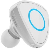 Casca Bluetooth Devia Vortex DVVRTXBTWH, Multi Point, incarcator dedicat auto (Alb)