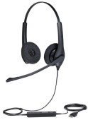 Casca Call Center Jabra BIZ 1500 Duo, USB, Microfon (Negru)