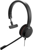 Casca Call Center Jabra Evolve 20 Microsoft Lync, USB, Monoaural (Negru)