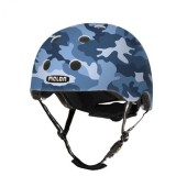 Casca ciclism, Melon Camouflage Blue, 46-52cm (Albastru)